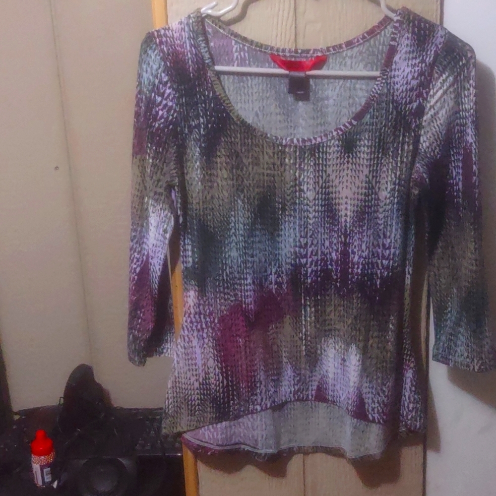 Hot Kiss 3/4 sleeve shirt